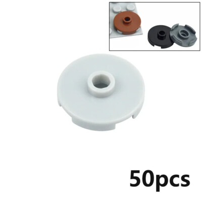 50Pcs MOC Round Plate 1 open 2x2 18674 for LEGO Kits Building Block Brick Sets
