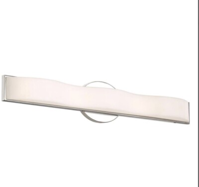 Nuvo Lighting 62/1092 Surf 25 inch LED Vanity Light, Polished Nickel