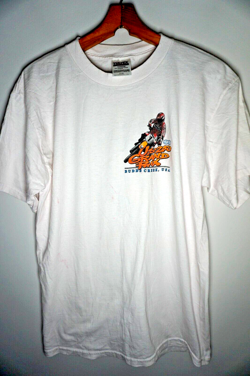 Vintage 90s Motocross US Grand Prix T Shirt Large Mens Vintage 90s Motocross US Grand Prix T Shirt Large Mens