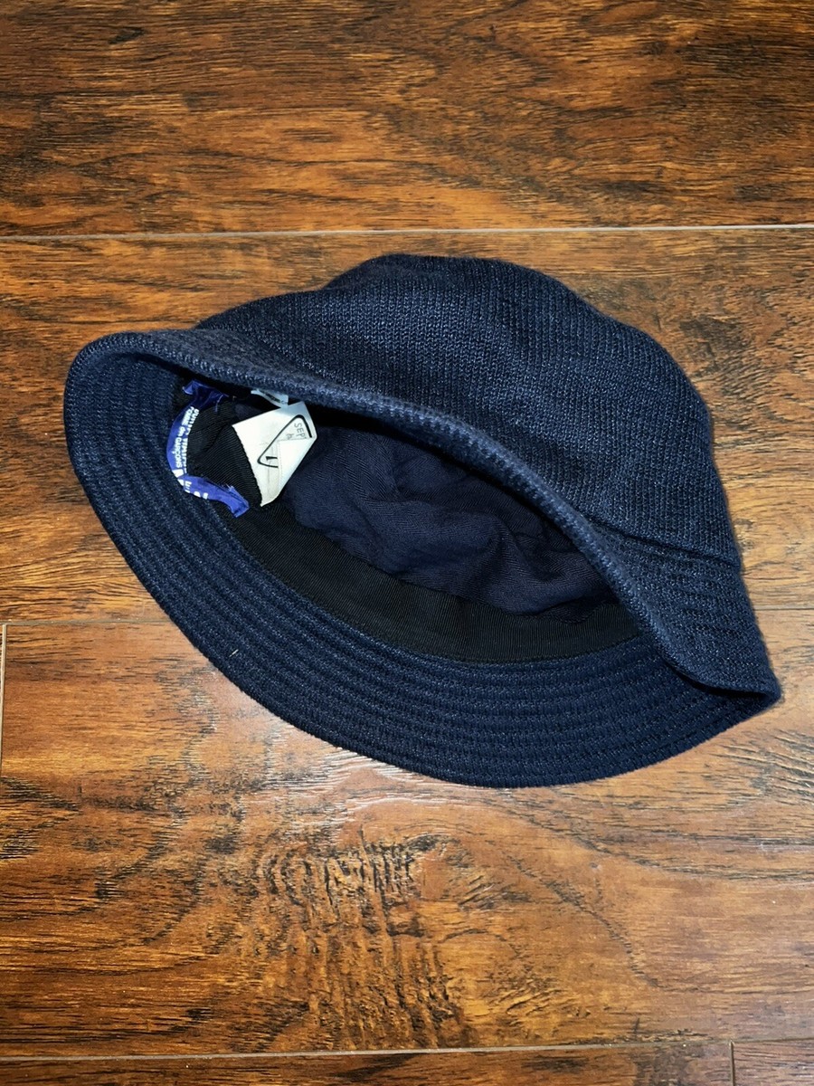Sept Bleus Comme Des Garcons Bucket Hat Navy Japan 7 Junya