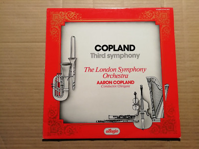 COPLAND - THIRD SYMPHONY - LSO / AARON COPLAND - LP - GERMANY - Reissue (K1485)