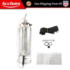 Stainless Steel Sprayer 3.5Gallon 14L 20" Wand & 3FT Hand-Pump Sprayer with Hose