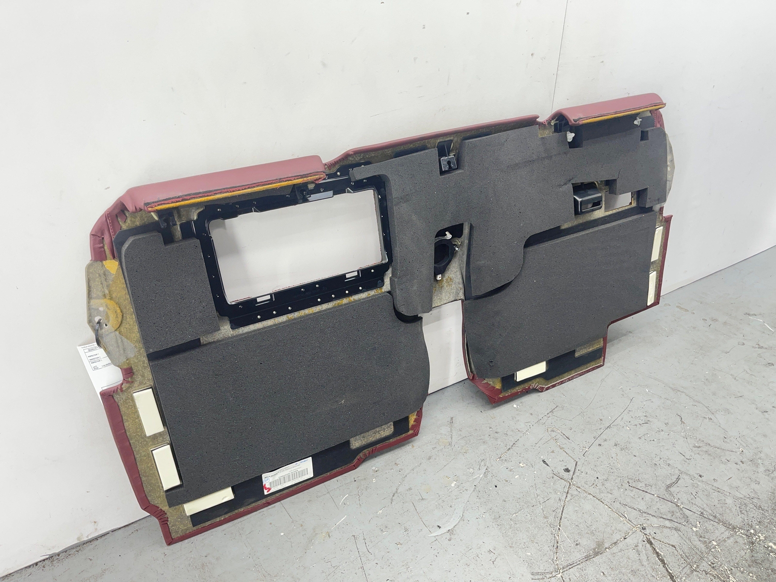 2020-2023 MCLAREN GT REAR BEHIND SEAT TRIM PANEL COVER BAROLO RED 22NB343GP OEM