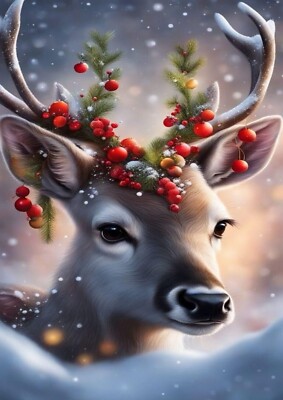 Christmas Xmas Santa A4 Print Poster Wall Art Decor Gift Present Unframed
