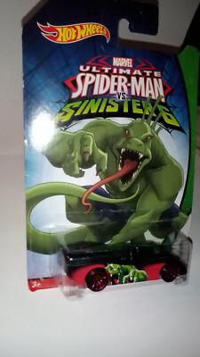 Hot Wheels, Sinister6 aus Marvels ultimate Spiderman, noch OVP auf Karte
