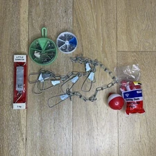 Vintage 1970s Fishing Tackle Water Gremlin Sinkers Little Samson Fish Scale
