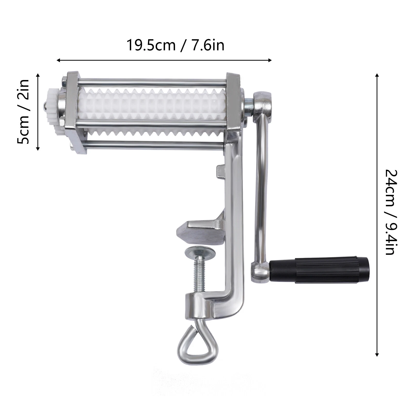 Heavy-Duty Meat Tenderizer Cuber - Easy Clamp-On Steak Tool for Kitchen image 3