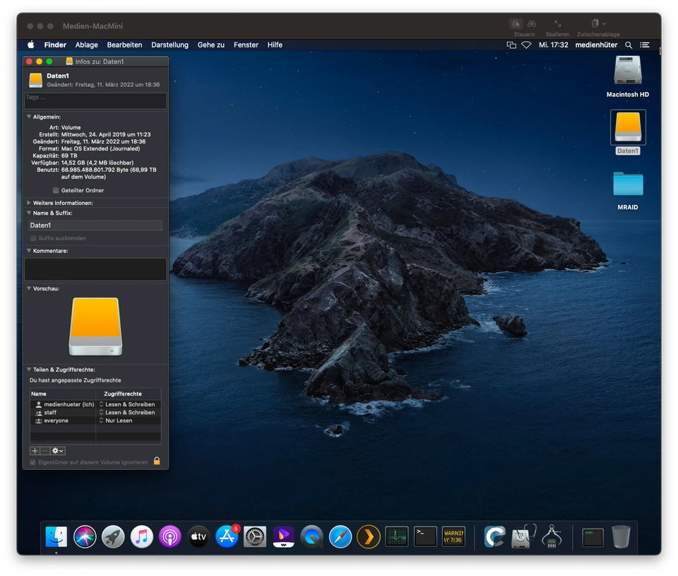 Mac Mini Server mit 70 TB RAID5 extern - Bild 3 von 3