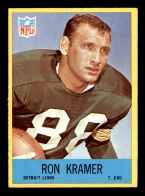 1967 Philadelphia Football #65 Ron Kramer EX *e3