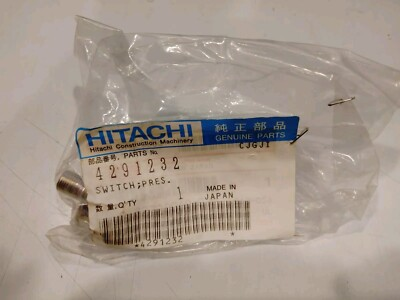 #ad OEM Hitachi 4291232 Pressure Switch Excavator EX1100 EX1800 EX2500 EX3500 NEW $198.55