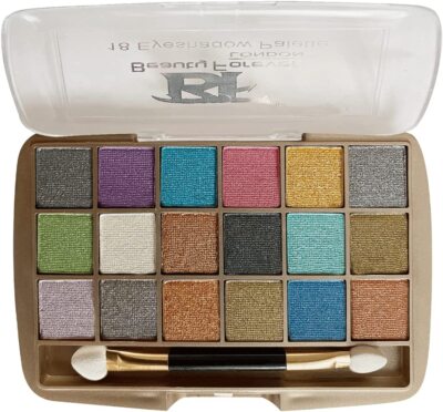 Beauty Forever 18 Farbpalette Lidschatten Bold & Ultimate (Smokey Grey 01)