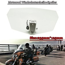Motorrad Windschutzscheibe Windabweiser Windschild Einstellbar Spoiler Universal