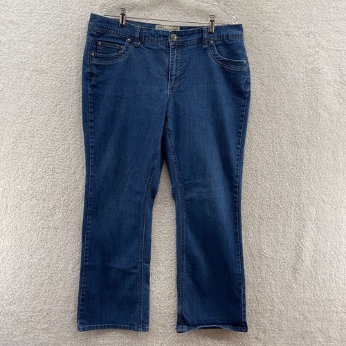 JMS Just My Size Boot Leg Jeans Blue 