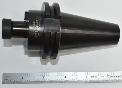Kennametal CV40SM075138 154903CK4 CAT 40 3/4 Indexable Shell Mill Holder - Picture 3 of 6