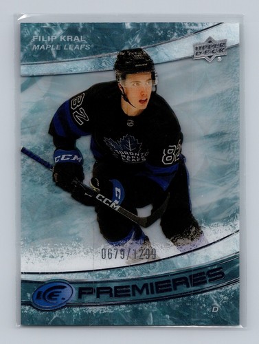 2022-23 Upper Deck Ice - Ice Premieres Filip Kral #180 /1299 (RC)