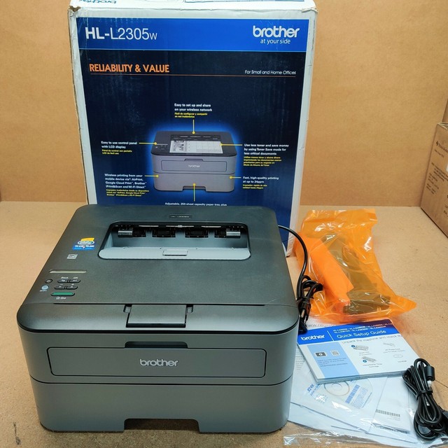 Brother Hll2305w Compact Laser Wireless WiFi Printer Less Than 20