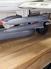 3D Resin Printed BOMB RACK W/3 BOMBS for 1983,  2011 25th GI Joe Skystriker