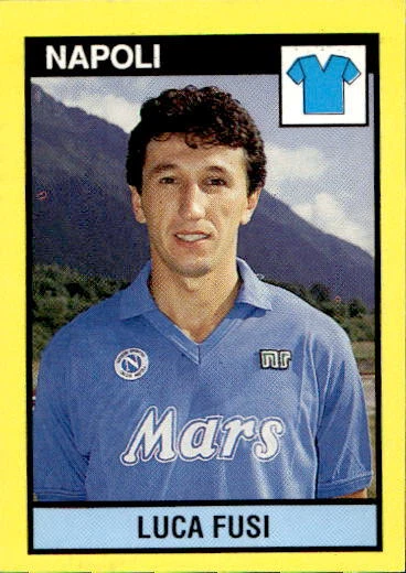 FIGURINA IL GRANDE CALCIO VALLARDI 1987-88 - AVELLINO - BERTONI n.41