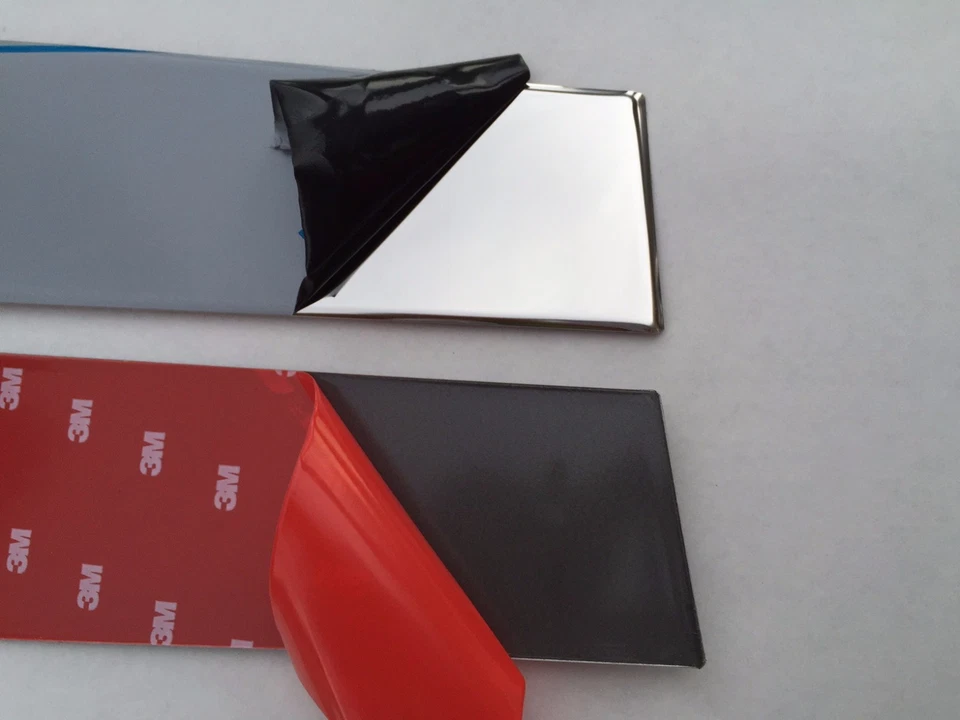 Stainless Chrome Pillar Posts 4PCS QAA Door Trim FOR Dodge Avenger 2008-2014 - Image 3 of 4