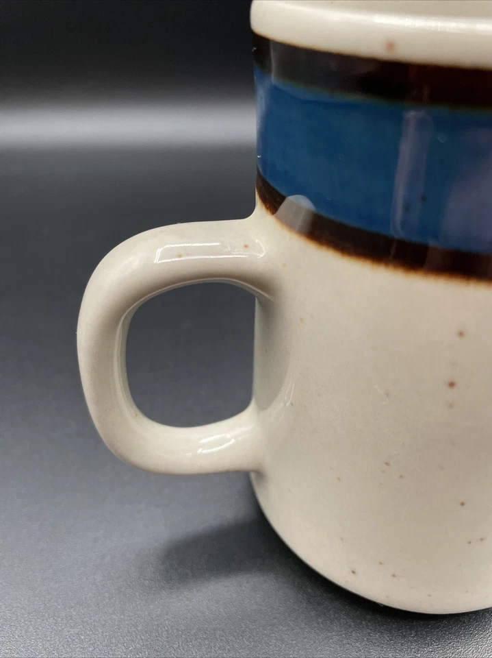 Crema Sango Rainbow gres rayas azules #652 ~ ¡Muy bonita! Foto 4 de 4