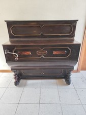 Antico Organo Pianoforte A Rullo Piano A Cilindro Vosgien Milano 113x113x55