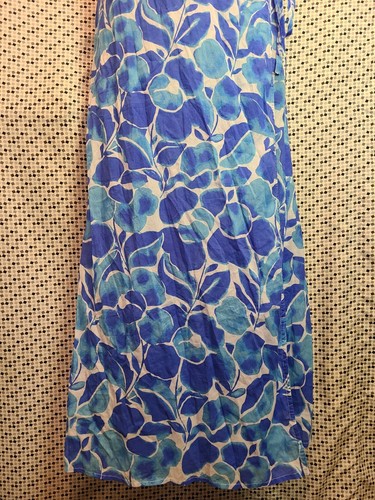 NWT $325 DVF X ONIA "Grace" Swim Cover-up Maxi Wrap Dress Size Sm 💙 - Picture 5 of 12
