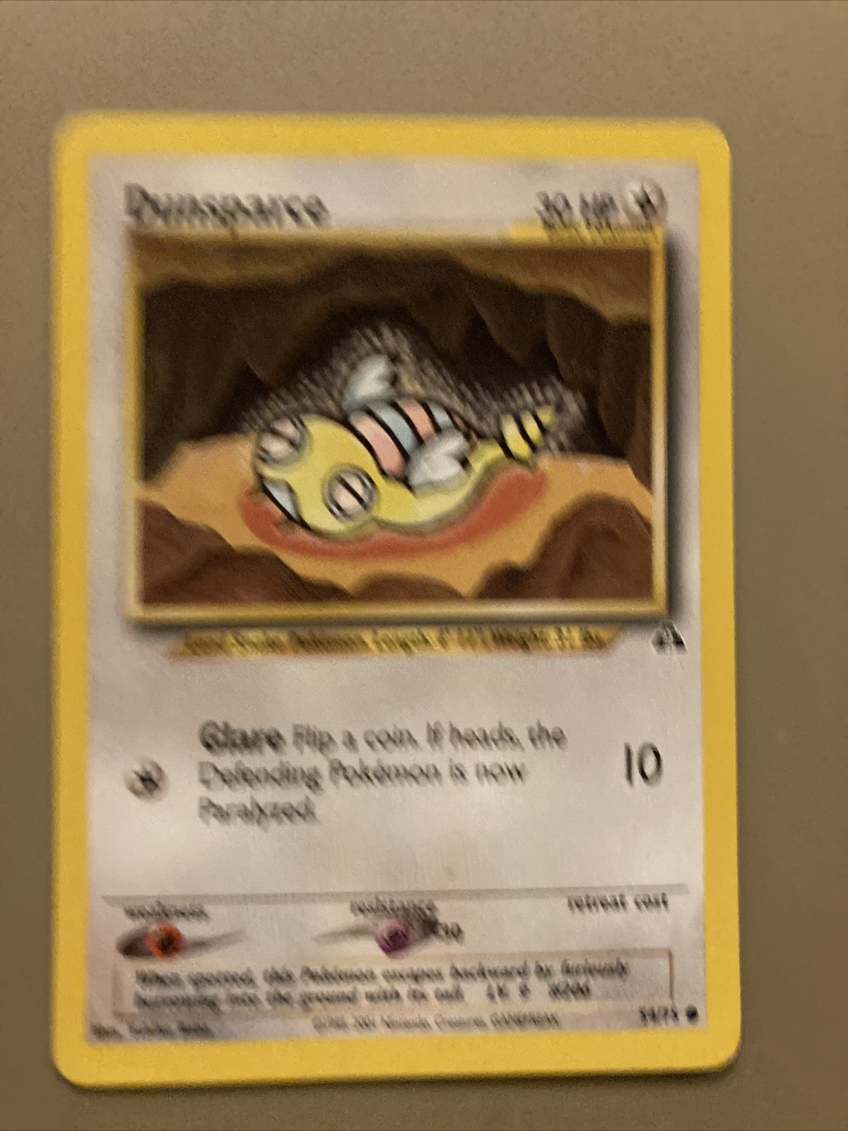 Dunsparce 54/75 Neo Discovery Pokemon Card ~ LP