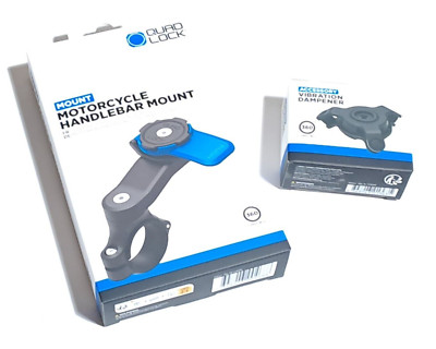 Halter Set QUADLOCK Fix Lenker + Dämpfung. vibration + iphone 15 pro hülle