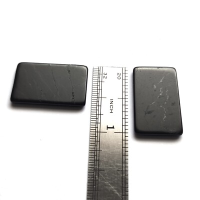 2 x Shungite Protective Plate for Smartphones 5G, 4G Mobile, Laptops, Notebooks