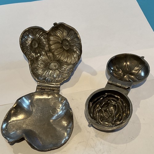 Antique 1920’s Pewter Flower Ice Cream Molds eBay