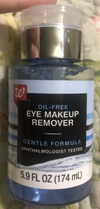 walgreens eye makeup remover