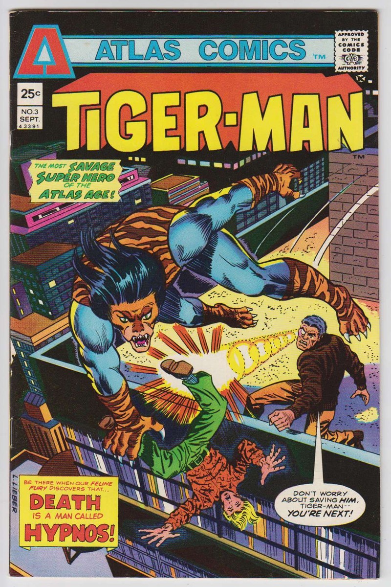 L5677: Tiger-Man #3, Vol 1, NM/M Condition | eBay