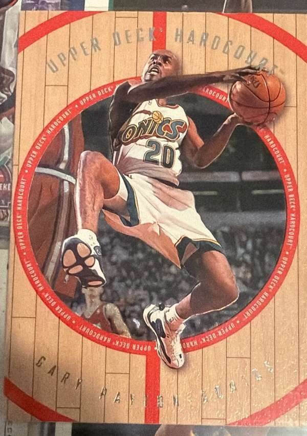 1998 Upper Deck Hardcourt #43 Gary Payton Mint