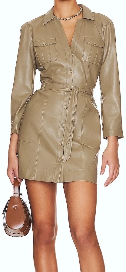 chinese dress ladies Faux Leather Corset Dress Beige Going Out Party Festival Outfit –  Styledup.co.uk main image 1