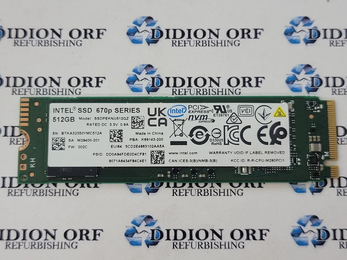 Intel M.2 Interface 512 GB Solid State Drives for sale | eBay