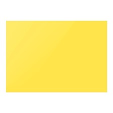 4Pcs Gel Light Filter Transparent Color Correction Plastic PVC Sheets Yellow