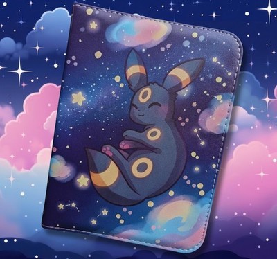 Pokemon Karten Zip Binder Umbreon Eevee Süß Pokémon Album 4 Pocket 400 Karten