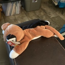 TY Beanie Baby CHIP the Calico Cat DOB  ONLY 1-26-96