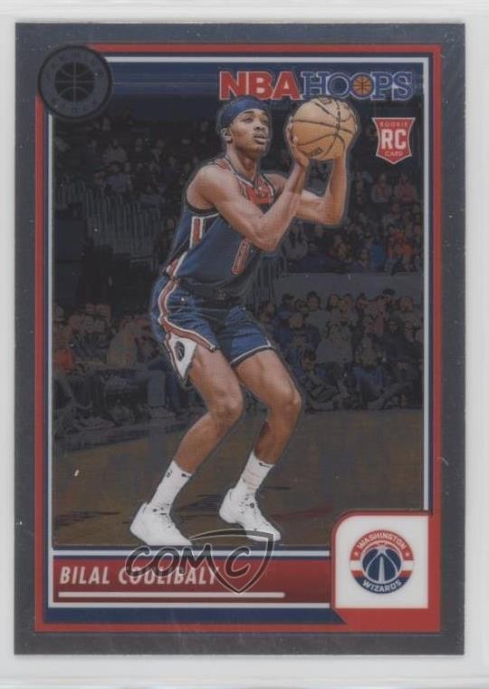 2023-24 Panini NBA Hoops Premium Stock Bilal Coulibaly #175 1i1x