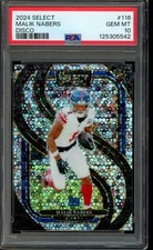 2024 SELECT Malik Nabers PREMIER LEVEL DISCO RC #116 PSA 10