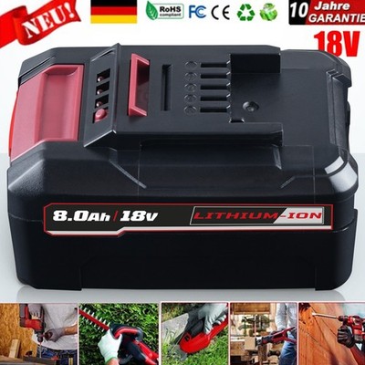 18V 8.0Ah Ersatzakku Akku POWER X Lithium Batterien PXC gerät HSL1810 für E