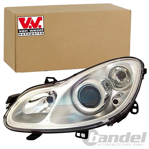 VAN Wezel H7/H7 Scheinwerfer Links Passend FüR Smart Fortwo-image