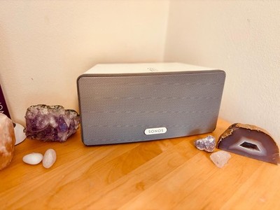 2 Sonos Lautschprecher Modell Play 3 Gebrauchsspuren Funktionieren Perfect