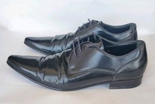 Dolce & Gabbana Men's Black Leather Shoes UK 8 US 9