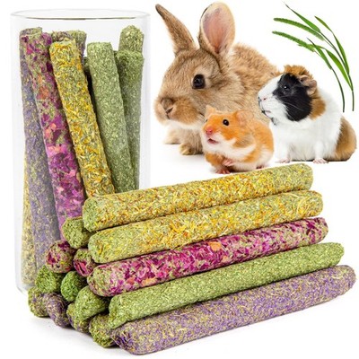 Sofier Timothy Hay Treats Rabbit Toys 1.25 Pound (Pack of 1), Multicolor 