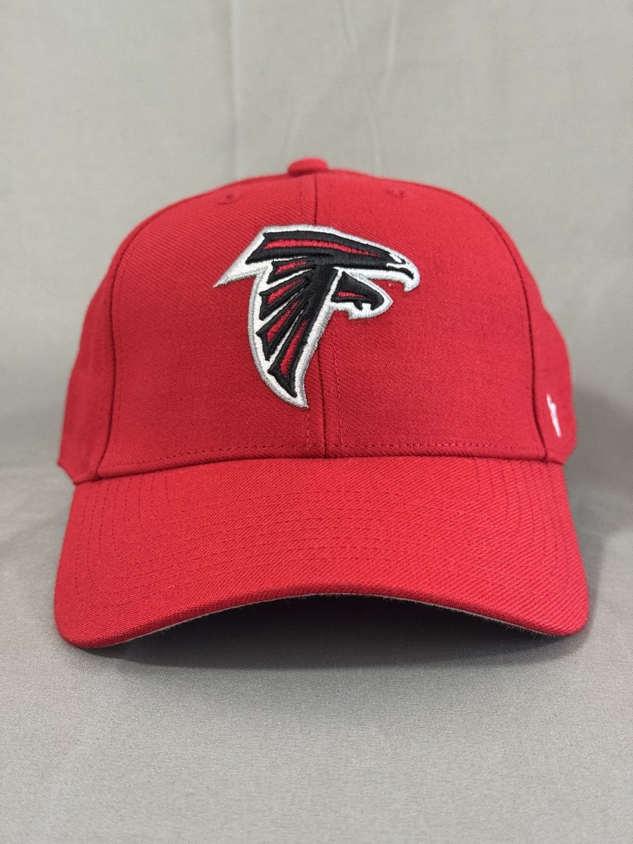 '47 Brand Atlanta Falcons NFL Red Strapback Cap Hat Embroidered Logo
