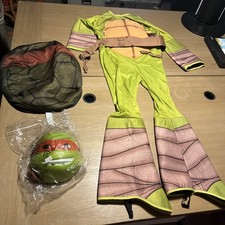 Michaelangelo TMNT Teenage Mutant Ninja Turtle Halloween Costume Youth Large New