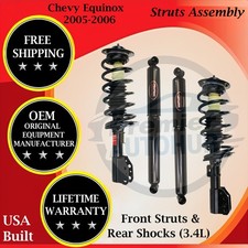 Monroe Oem Front Strut Rear Shock For 2005-2006 Chevy Equinox Lifetime Warran.