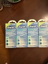 4 Oral B Super Floss Dental Floss Mint 50 Pre Cut Strands