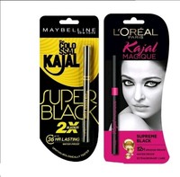 Mybelline And L'Oreal Paris Kajal (PACK OF 2 COMBO PACK)